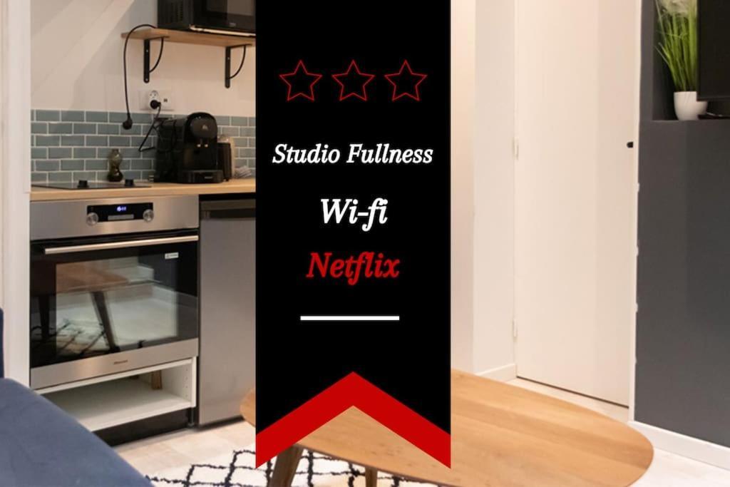 Duplex Studio Fullness - Proche Gare - Wifi Амьен Экстерьер фото